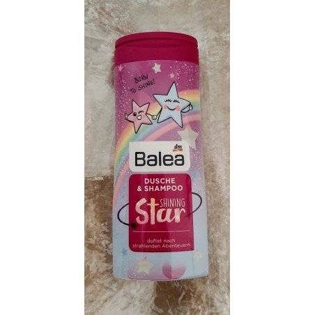 Balea Kinderdouchegel & shampoo Shining Star voor meisjes