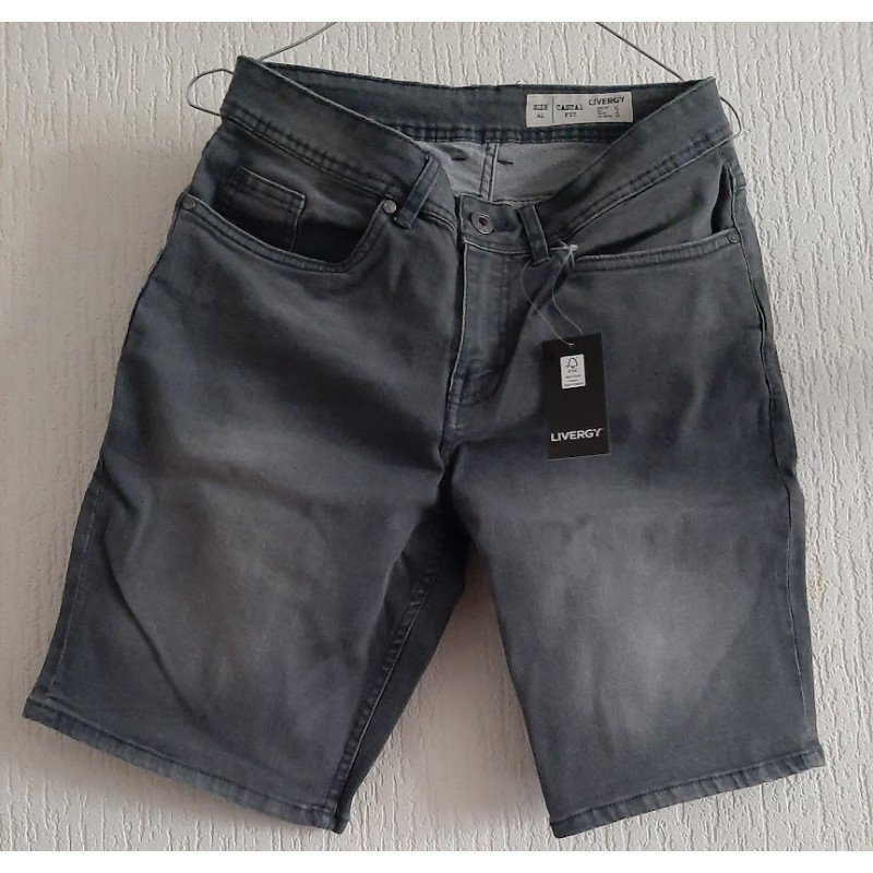 Men's short Casual Fit short / knee pants gray