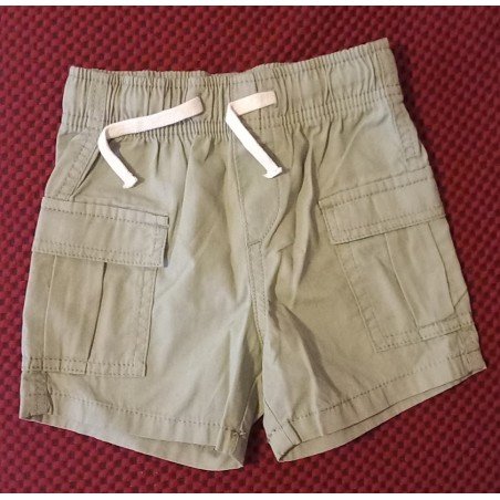 Boys Short khaki green