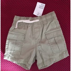 Boys Short khaki green