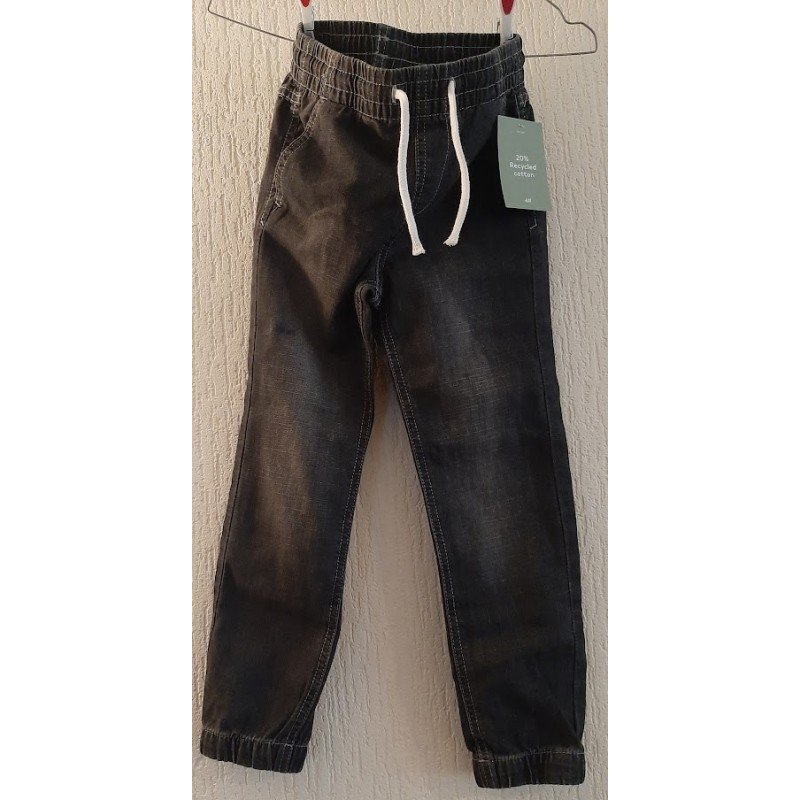 Boys joggerjeans long pants black