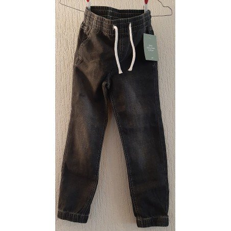 Jongens joggerjeans lange broek zwart