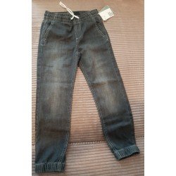 Jongens joggerjeans lange broek zwart