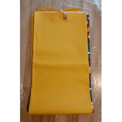 Clothing fabric Yellow / colored 2-part African print