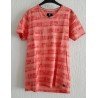 Heren T-shirt roze/rood