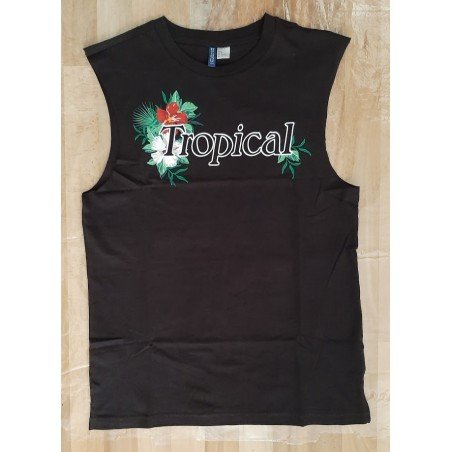 Tanktop Heren t-shirt 'Tropical'