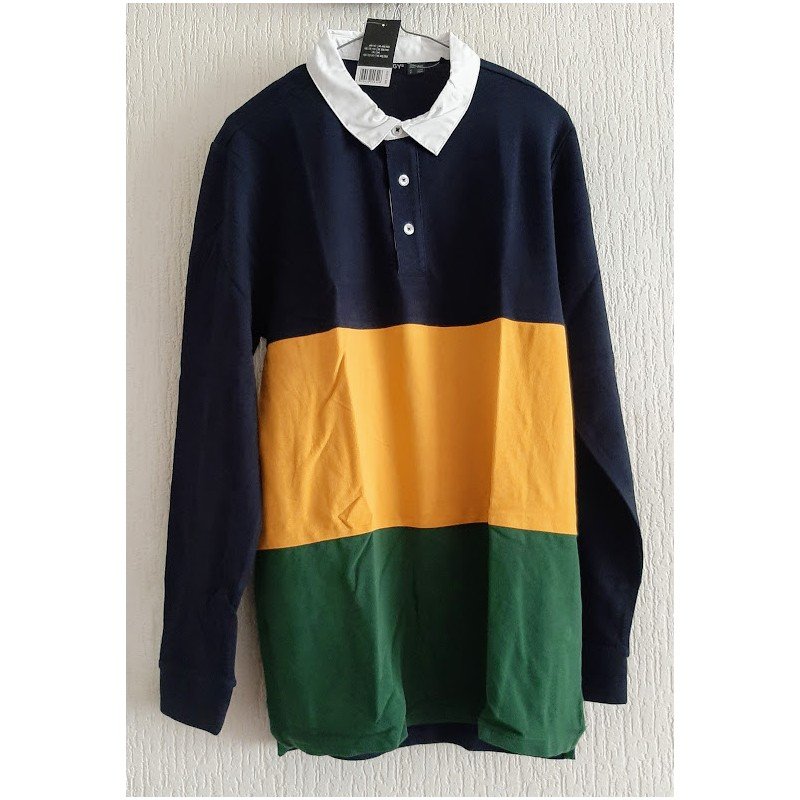 Polo shirt / Men's t-shirt blue / green / yellow