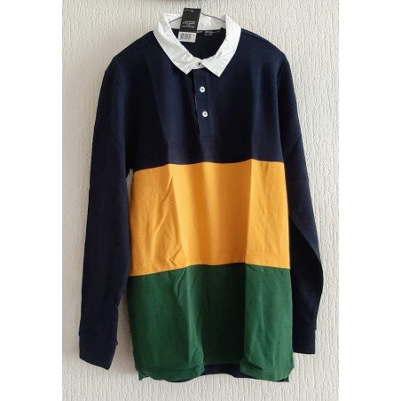 Polo shirt / Men's t-shirt blue / green / yellow